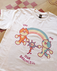 (PREORDER) Our Braincell T-Shirt - Natural