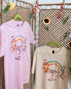 (PREORDER) Our Braincell T-Shirt - Natural