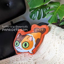 Load image into Gallery viewer, Big Yawn Calico Cat-Seal Pillow Plush