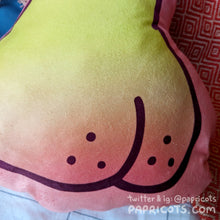 Load image into Gallery viewer, Big Freckly Pear Booty Pillow Plush