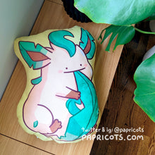 Load image into Gallery viewer, Pillow-Mon #470 - Leafy-lution Pillow Plush