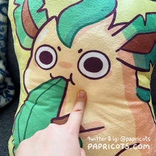 Load image into Gallery viewer, Pillow-Mon #470 - Leafy-lution Pillow Plush