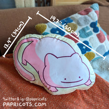 Load image into Gallery viewer, Pillow-Mon #151 - Legendary Pink Cat Pillow Plush