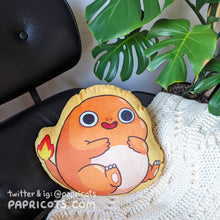 Load image into Gallery viewer, Pillow-Mon #004 - Chubby Fire Starter Pillow Plush