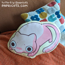 Load image into Gallery viewer, Pillow-Mon #151 - Legendary Pink Cat Pillow Plush