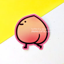 Load image into Gallery viewer, Peach Booty Vinyl Sticker