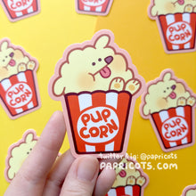 Load image into Gallery viewer, Pupcorn Vinyl Sticker