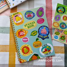 Load image into Gallery viewer, Sticker Collection Book - Fruit Stickers Edtion