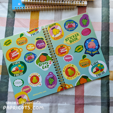 Load image into Gallery viewer, Sticker Collection Book - Fruit Stickers Edtion