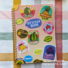 Load image into Gallery viewer, Sticker Collection Book - Tropical Fruit Stickers Edtion