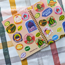 Load image into Gallery viewer, Sticker Collection Book - Tropical Fruit Stickers Edtion