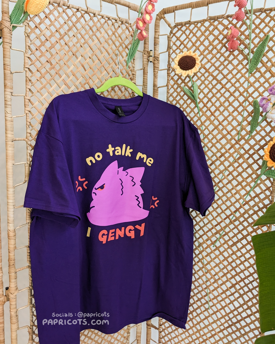 I GENGY Ghost T-Shirt - Purple – PAPRICOTS