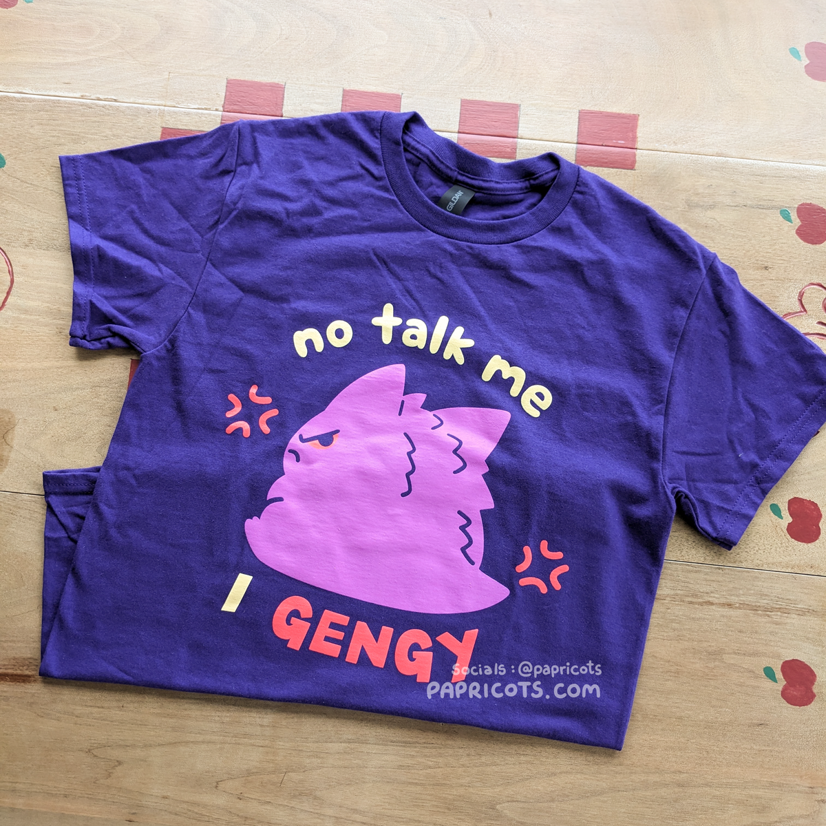 I GENGY Ghost T-Shirt - Purple – PAPRICOTS