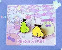 Load image into Gallery viewer, pear butt enamel pin