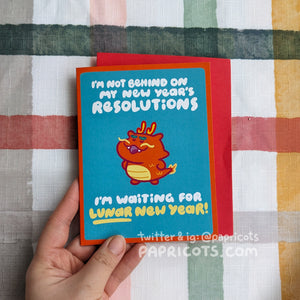 Lunar New Year - Year of the Dragon Greeting Cards