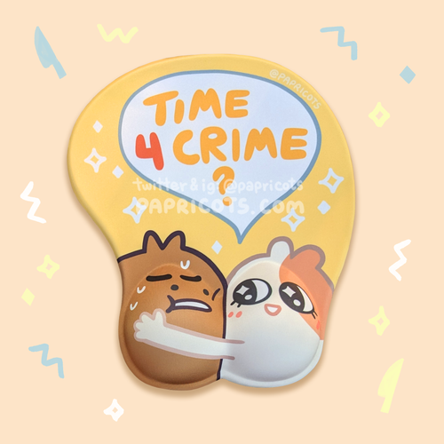 COMFY MOUSE PAD - TIME 4 CRIME