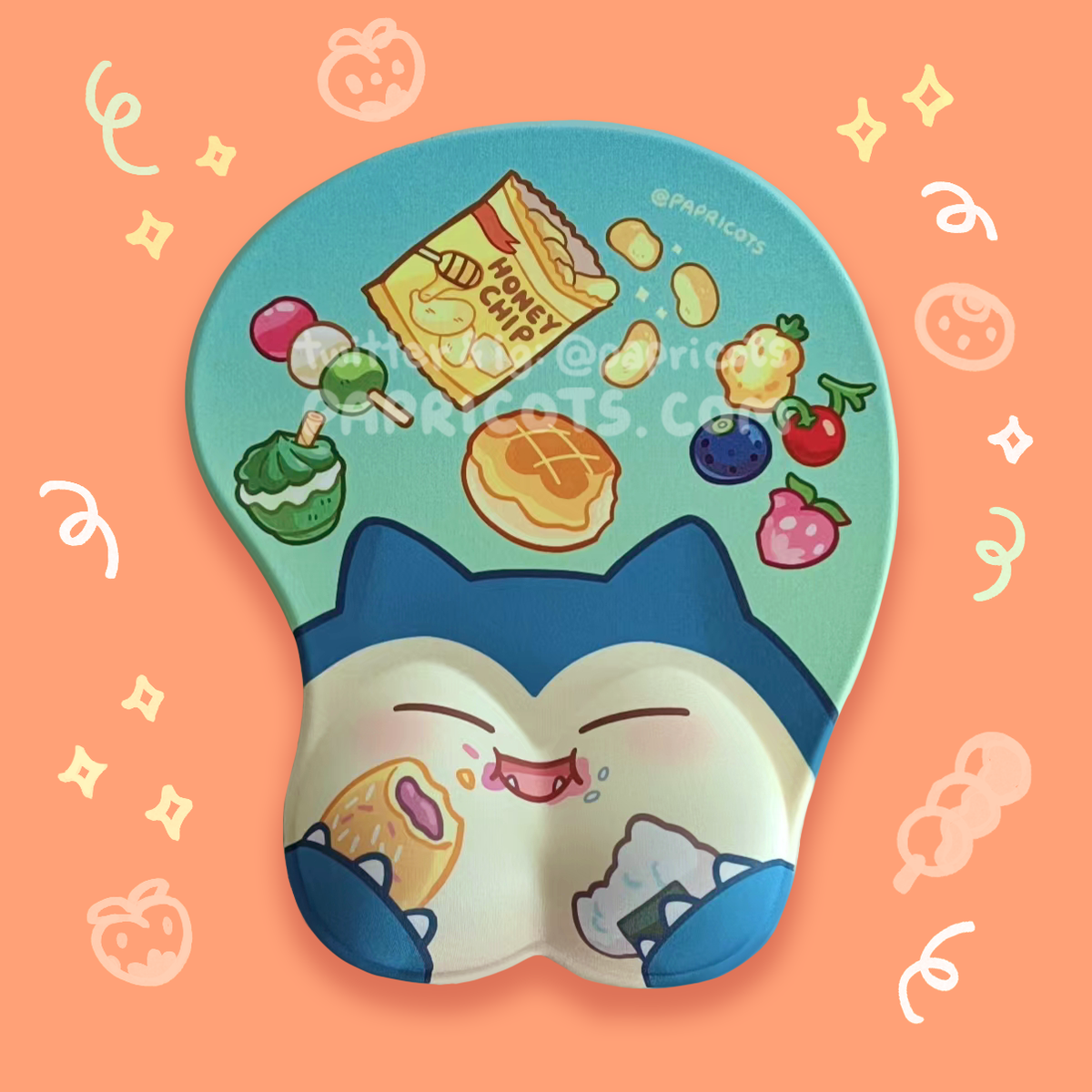 COMFY MOUSE PAD - MUNCHIE MONSTER – PAPRICOTS