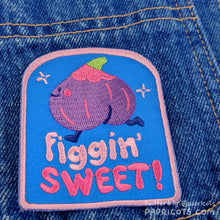 Load image into Gallery viewer, Figgin Sweet! Embroidered Patch