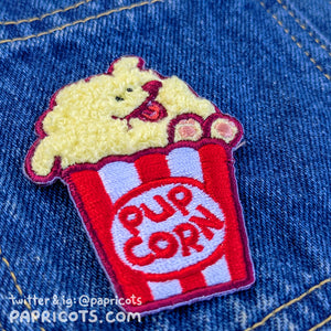 Pupcorn Chenille Patch
