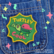 Load image into Gallery viewer, Turtley Cool Embroidered Patch