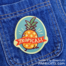 Load image into Gallery viewer, Tropical! Pineapple Embroidered Patch