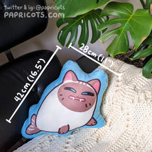 Load image into Gallery viewer, Scrungy Siamese Cat-Seal Pillow Plush