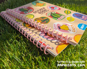 Reusable Sticker Book - Tropical Fruit Stickers Edtion