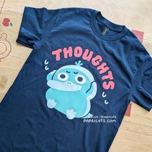 (PREORDER) THOUGHTS Stressed Duck T-Shirt - Navy