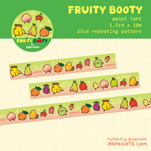 Load image into Gallery viewer, Fruity Booty Washi / Deco Tape