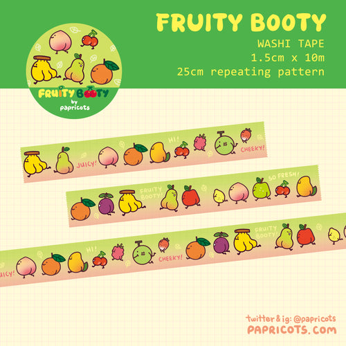 Fruity Booty Washi / Deco Tape