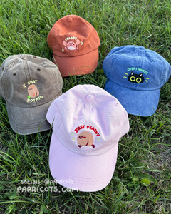 PEACHY embroidered cap