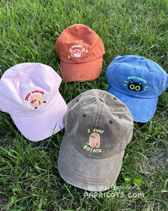 I JUST POTATO embroidered cap