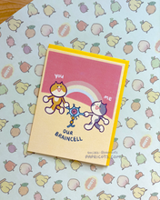 Load image into Gallery viewer, our braincell Greeting Card