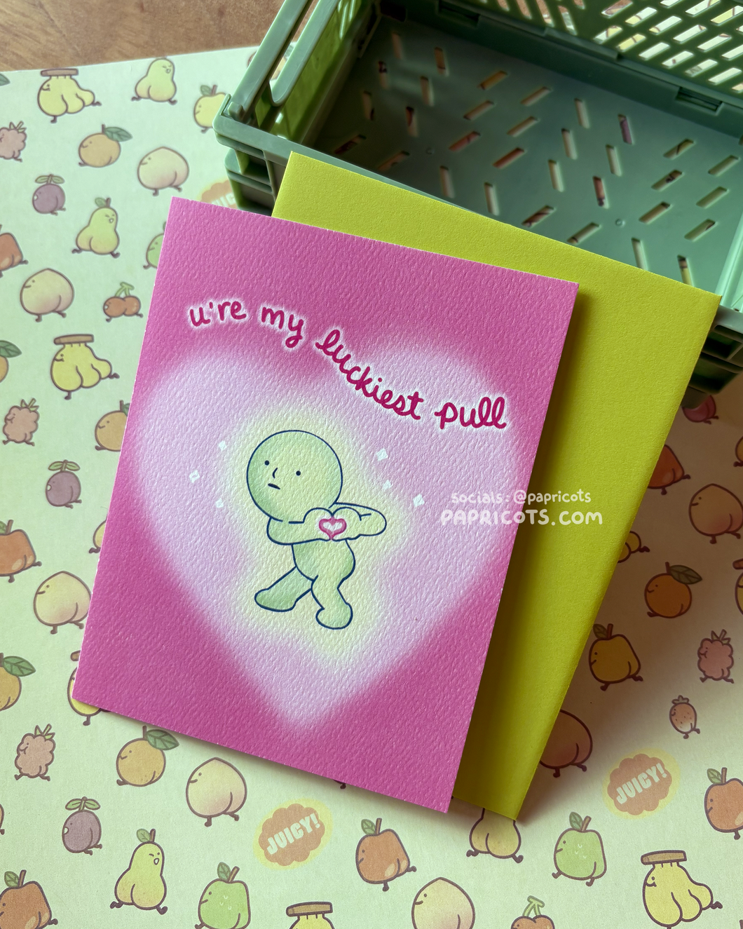 luckiest pull Greeting Card