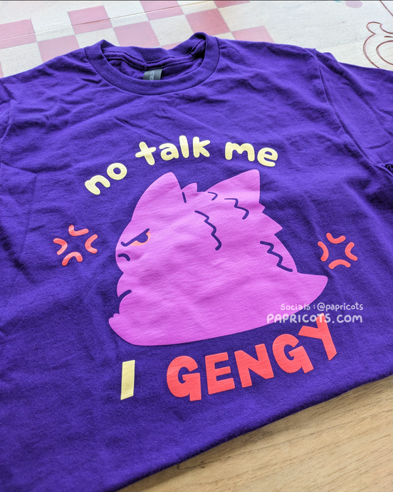 (PREORDER) I GENGY Ghost T-Shirt - Purple