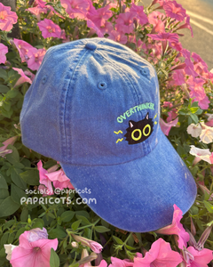 OVERTHINKER embroidered cap