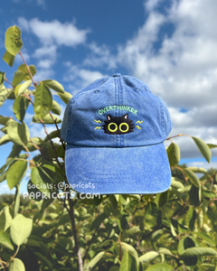OVERTHINKER embroidered cap